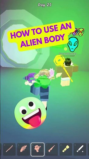 HOW TO USE AN ALIEN BODY in Mothership / 99 Nights in the Forest #roblox
