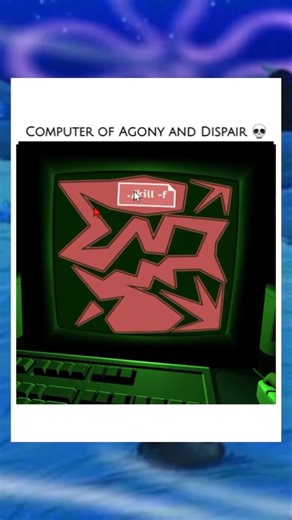 Computer of Agony and Despair 💀#meme #memes #gaming #horror #horrorgaming #funny #funnyvideos