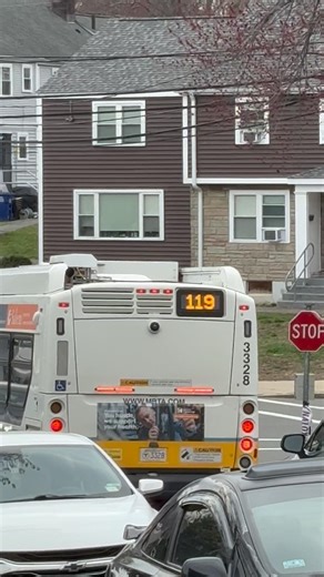 Bus route 119 New Flyer XDE40 (3114)