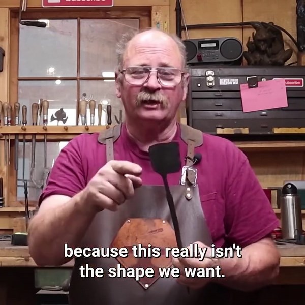 Forging a Francis Whitaker–style miner’s candlestick