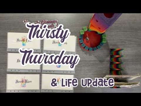 Starting My Thirsty Thursday Savings Challenge 💵 | Cash Stuffing + Life Update