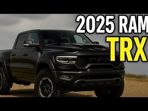 BLACK 702HP RAM TRX 2025 – Stealth Monster Truck in 4K CINEMATIC (No Talking)