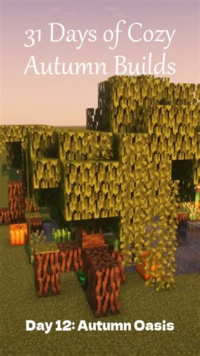 Minecraft Autumn Swamp Build 🍁