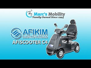 Afikim C4 - Fast Mobility Scooter Review