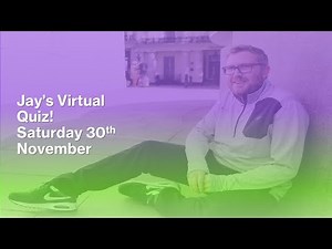 Virtual Pub Quiz, Live! Saturday 30th November