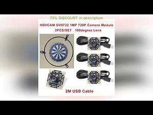 #OV9732 1MP 1280x720 100degree USB Camera Module For Autodarts Scoring System and ATM Machine