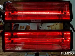 Infrared Paint Curing Baking Lamp Heat Lamp 800W Handy Paint Booth heater light