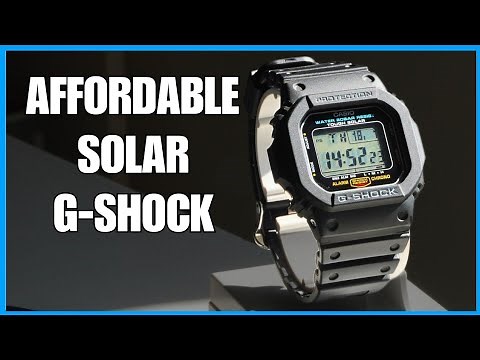 G-Shock G-5600UE Watch Review | Tough Solar that will outlive you