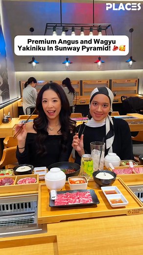 Premium Angus and Wagyu Yakiniku In Sunway Pyramid! 🥩🥰 . 📍 It’s Yakiniku Kuro new outlet, located at Sunway Pyramid! It’s a smokeless Japanese Yakiniku restaurant that only serve premium Angus & Wagyu from Australia and Japan! 😍 . Here are some of their Signature Dishes: ✅ Japanese Wagyu Zabuton ✅ Bara Set Meal ✅ Kuro Trio Set Meal ✅ Australia & Japanese Wagyu Combo Set Meal ✅ Shogun Giant Squid ✅ Don ✅ Sukiyaki & more! . 🧂 Remember to put some seasoning before you grill or dip into their s