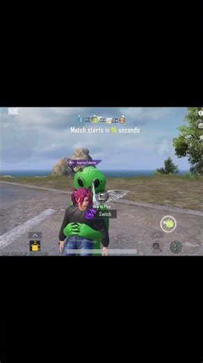 BGMI mein alien suit #shorts #bgmi