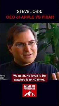 The difference between Apple & Pixar leadership 💡#SteveJobs #Apple #Pixar #Leadership