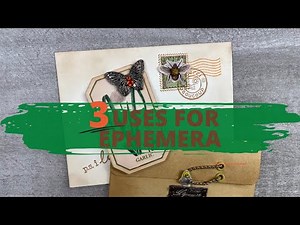 How to Use Ephemera in Your Scrapbooking