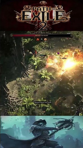 Grenade Mercenary Witchhunter Leveling Vs boss fight Mighty Silverfist Path of exile 2 gameplay