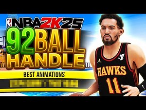 Best Point Guard Build Dribble Moves on NBA 2K25 for 92 Handle