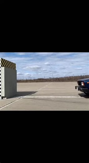 Краш тест / Crash test ВАЗ-2107 с горного уклона