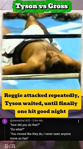 Mike Tyson vs Reggie Gross #fypシ゚viral #shorts #new #boxing