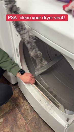 PSA: Clean Your Dryer Vent to Prevent Fire Hazards