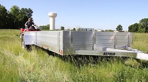 The Aluma 8114SS with 12" Solid Sides. | Aluma Trailers
