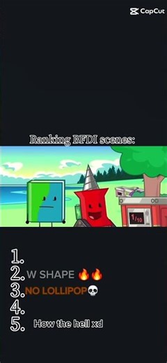 ranking bfdi moments-