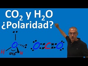 Agua y CO2. Geometría y Polaridad