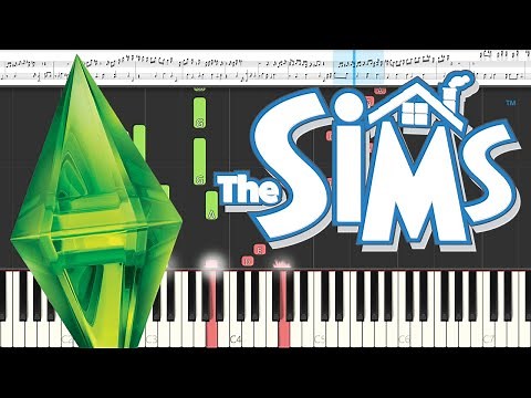The Sims 1 OST - Under Construction (Build Mode) Piano Tutorial synthesia