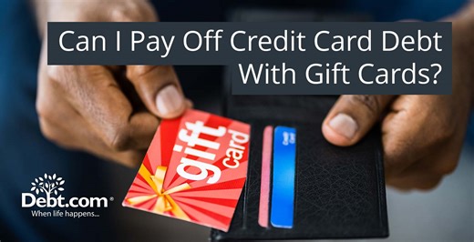 Can I Pay Off Credit Card Debt With Gift Cards?