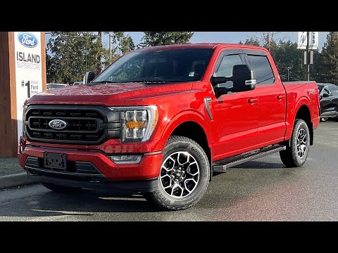 2023 Ford F-150 XLT + Power Sliding Rear Window, Power Seats, Tailgate step Review | Island Ford