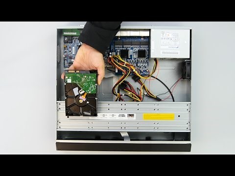 Amcrest NVR - Internal Hard Drive Installation (NV4432E)