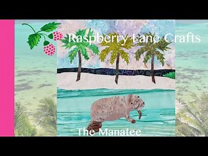 Manatee Quilt Block Pattern Making Of by Raspberry Lane Crafts