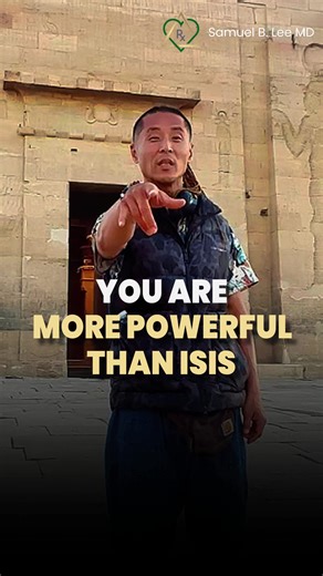 Samuel B. Lee on Instagram: "👇🏽YOU ARE MORE POWERFUL THAN ISIS (The real temple is within you) - I’m here at the Temple of Isis—but the truth is, you are the temple you’ve been searching for - Isis had 11.5-strand coding DNA… you were born with the potential to activate all 12 strands and beyond - That divine potential lives in your intron DNA—what scientists once called “junk” is actually the dormant blueprint of your divinity 🧬 - And the key to unlock it? ✨ Sound 💡 Light 🌊 Frequency - You