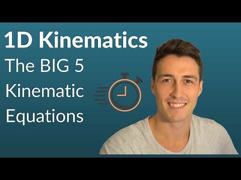 Grade 11 Physics/Kinematics (How to use the Big 5 Kinematic Equations) - Practice Problems