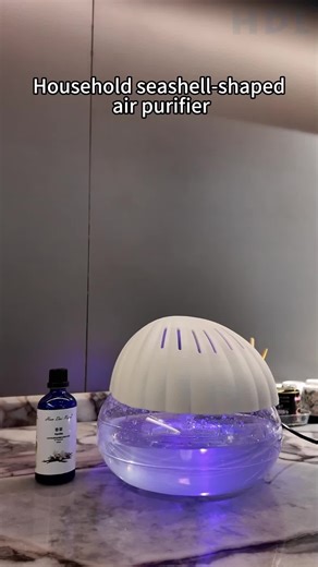 Household seashell-shaped air purifier #airpurifier #seashellpurifier #HDLpurifier