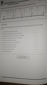 GR 11 HISTORY MODULE 3 A3Part C: Timeline InterpretationStudy... | Filo