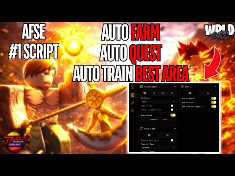 🎁 Anime Fighting Simulator: Endless AFSE Script | Auto Farm, Auto Quest, Auto Train Best Area & More