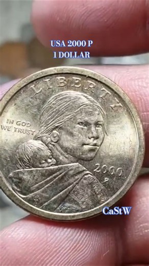 COIN COLLECTING: USA 2000 P 1 DOLLAR #coin #treasuresearch #money #coincollection #coinsworthmoney