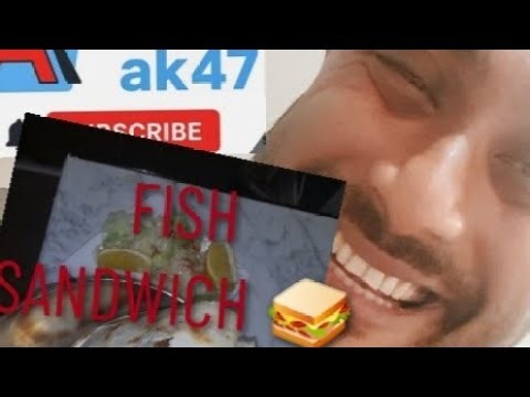 Proper way of making a fish sandwich