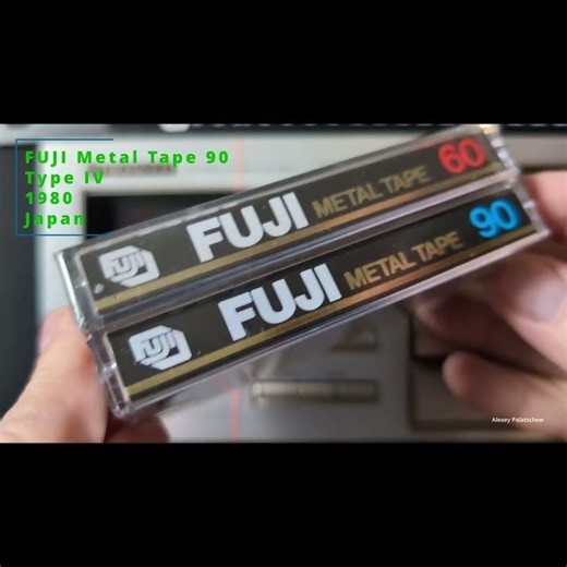FUJI Metal Tape 90 Type IV Japan 1980 #audiokassetten #audiocassettes #agfabasf #fuji #analogtape