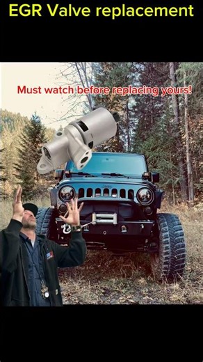 Jeep EGR valve MUST WATCH !!!