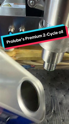Filling our Premium 2-Cycle Oil! Don’t forget to swing by the TikTok shop or online @prolubeoil.com and get ya some C’mon‼️ Alright then🫶🏼💯🏁@PROLUBE OIL #prolube #oil #2cycle #premium #buynow
