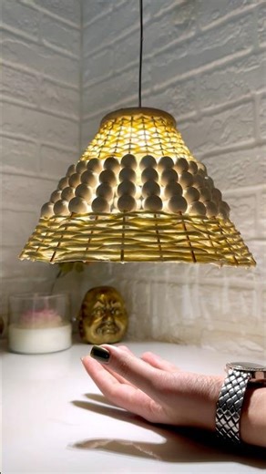 DIY Wood Bead Boho Light🤎