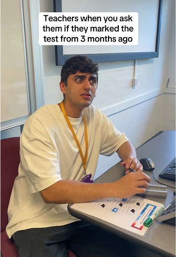Detention Humor: Asking Teachers About Graded Work