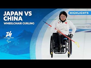 Japan 🇯🇵 Vs 🇨🇳 China - Wheelchair Curling Highlights | Milano Cortina 2026