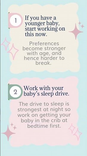5 Tips to get your little one sleep in the Crib