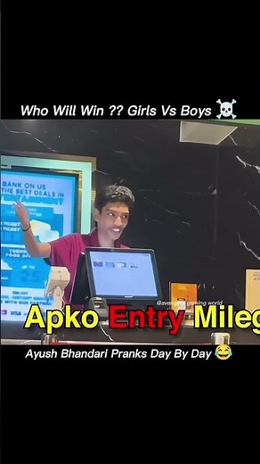 Who Will Win?? Girls vs. Boys ☠️ Ayush Bhandari Pranks Day By Day 😂 Wait for the End 🤯#shorts #viral