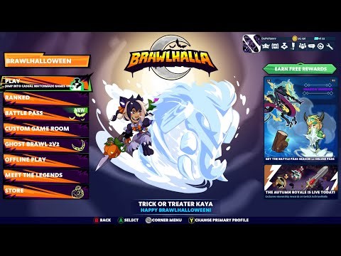 BRAWLHALLA Brawlhalloween 2025 #Twitch 🏄 stream #VOD 🎥 #Xbox 🕹 #BRAWLHALLA #ubisoftpartner #ad