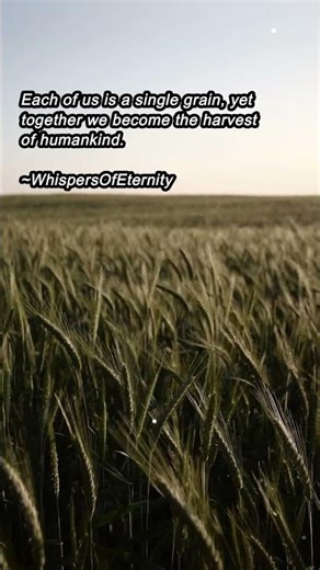 The Harvest of Humankind