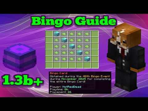 How to Bingo I November 2025 Edition (Hypixel Skyblock)