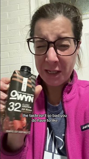 🤢 OWYN plant based protein shakes honest review #proteinshake #owyn #protein #plantbased #vegan