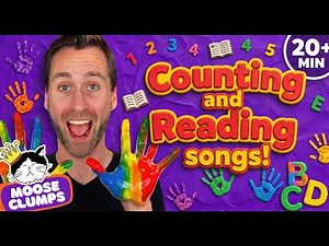 📙 Learn to Count and Read! | ABC, Colors & Early Learning Songs for Kids | Mooseclumps