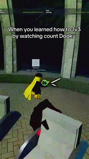 “I don’t need good ping to beat you Jedi”- The Count #roblox #sabershowdown #starwars #sabershowdownroblox #countdooku